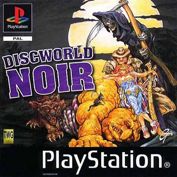 DiscWorld box art for Playstation